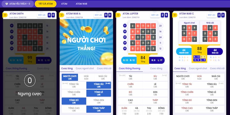 Trò chơi quay số Number Game cực kỳ thú vị